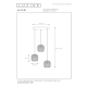ALICENT - Lampa wisząca - Ø 35 cm - 3xE27 - Matt Gold / Brass 03450/03/02 Lucide
